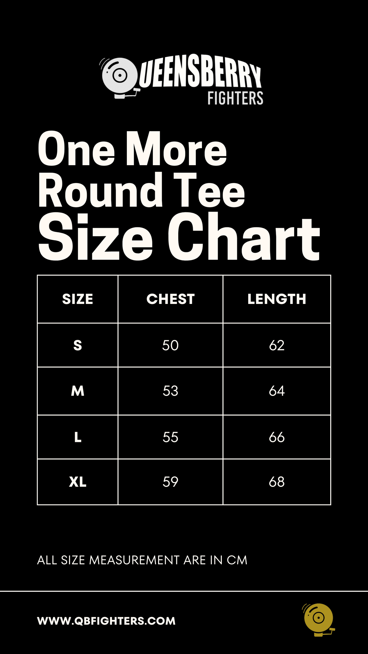One More Round tee (curved)