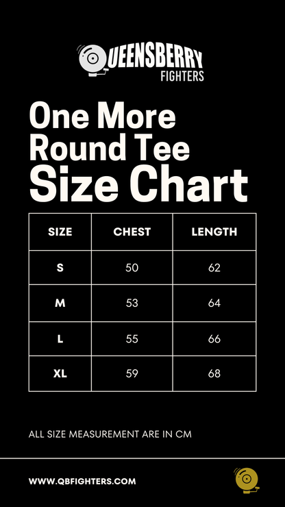 One More Round tee (curved)